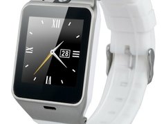 Ceas Smartwatch cu telefon iUni U15 A+, Camera, BT, 1.5 Inch, Carcasa metalica, Alb